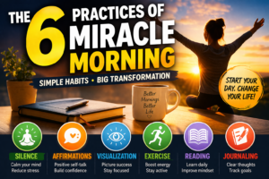 Read more about the article What are the 6 practices of Miracle morning?