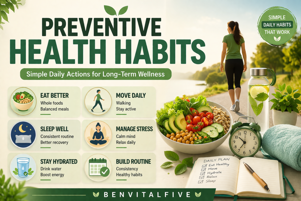 Preventive health through daily lifestyle habits