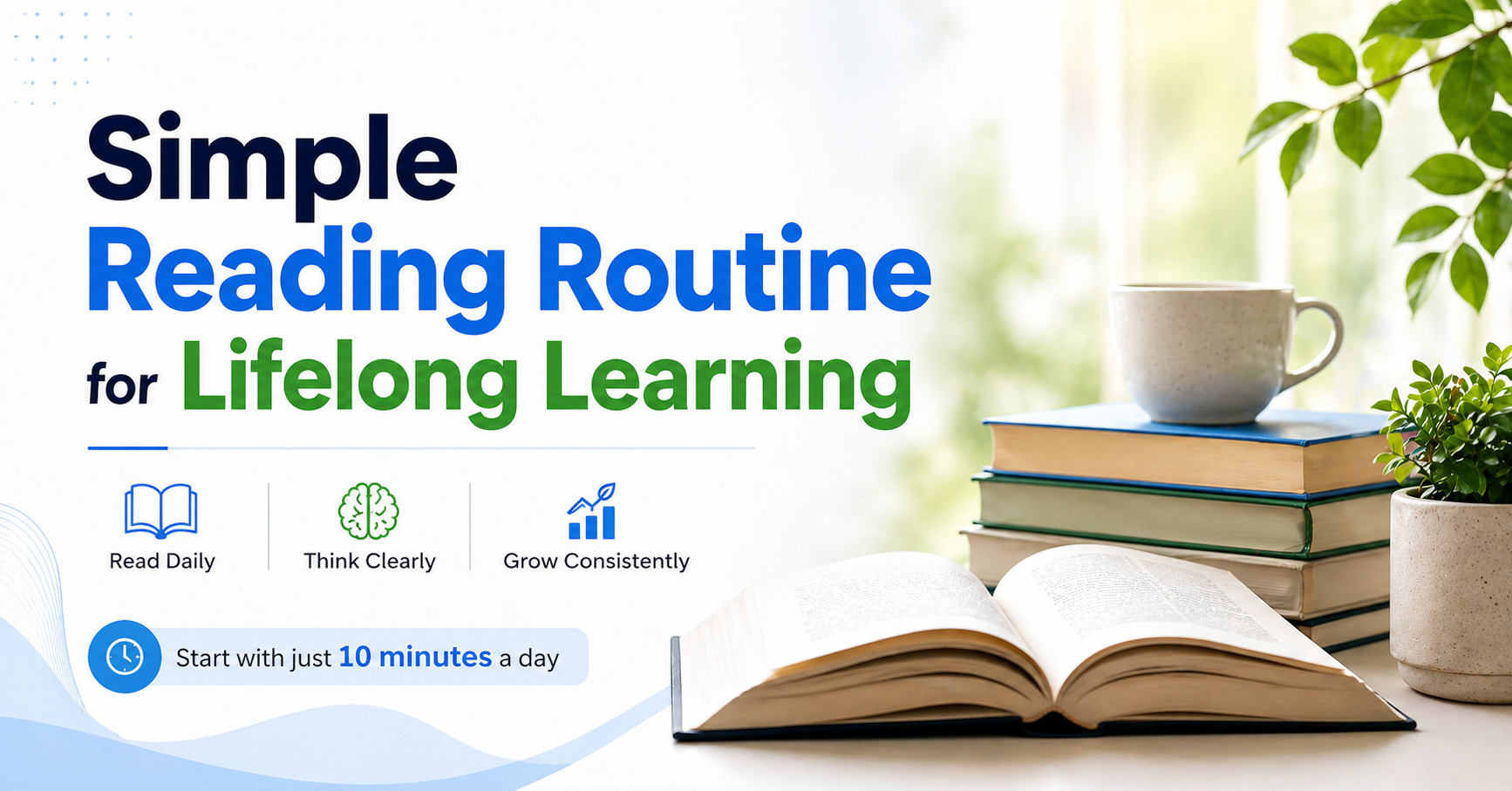simple reading routine for lifelong learning