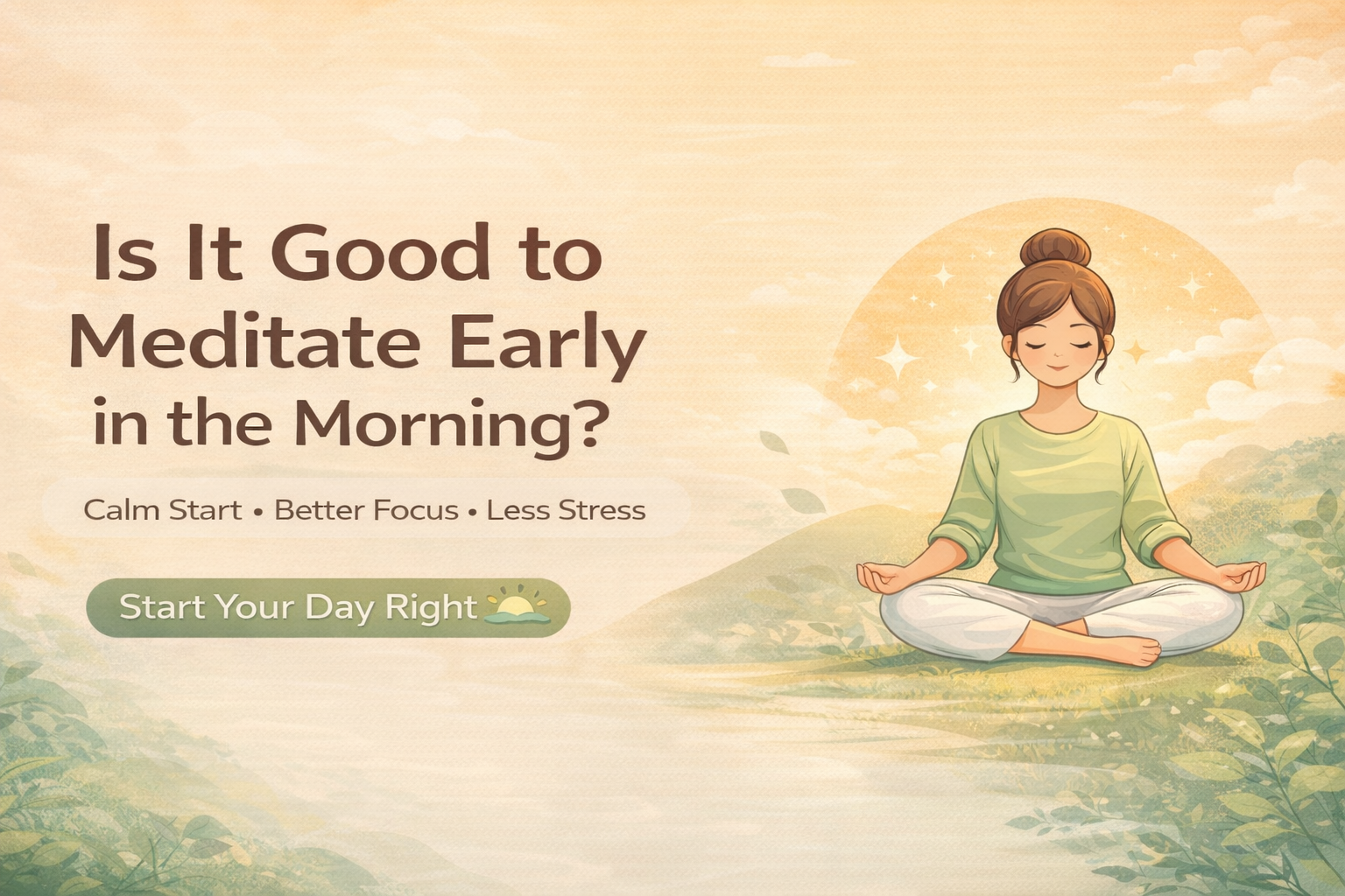 Read more about the article Is It Good to Meditate Early in the Morning?