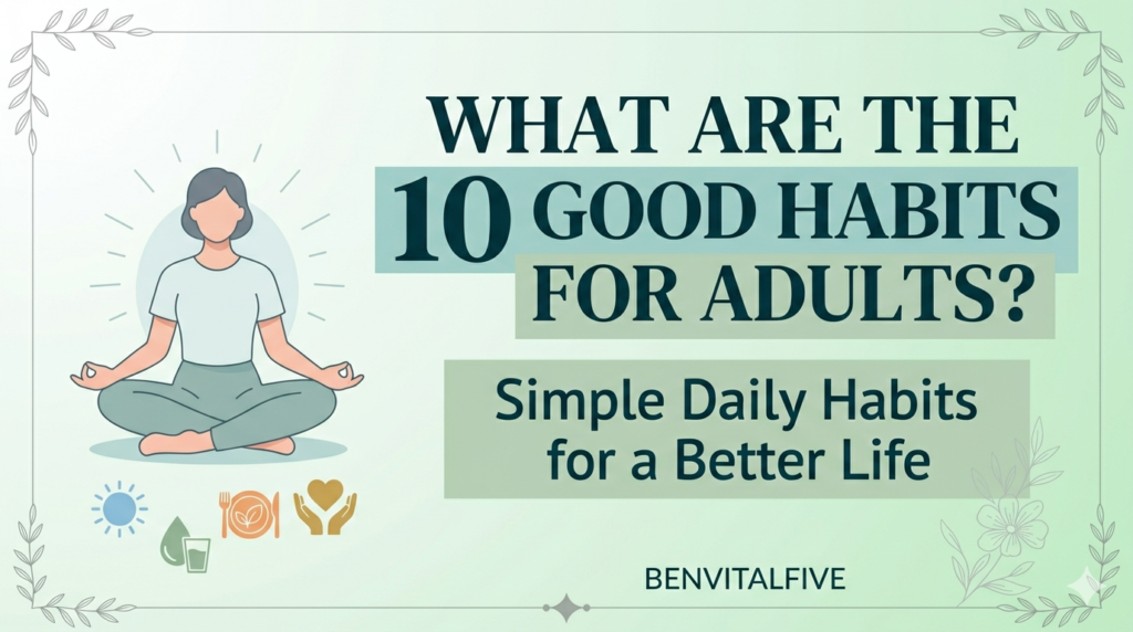 What Are the 10 Good Habits for Adults?